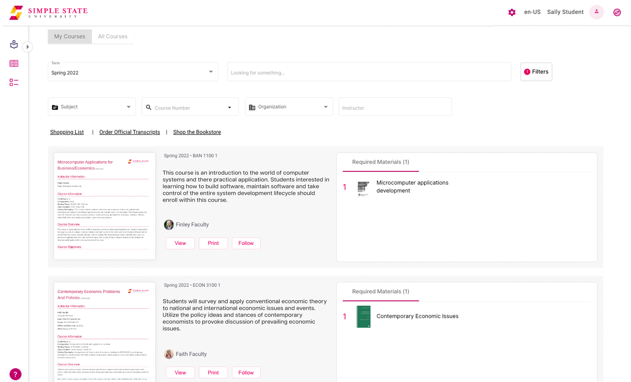 syllabus template system