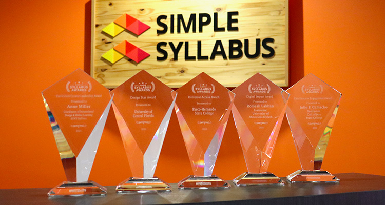 Syllabus Management Awards