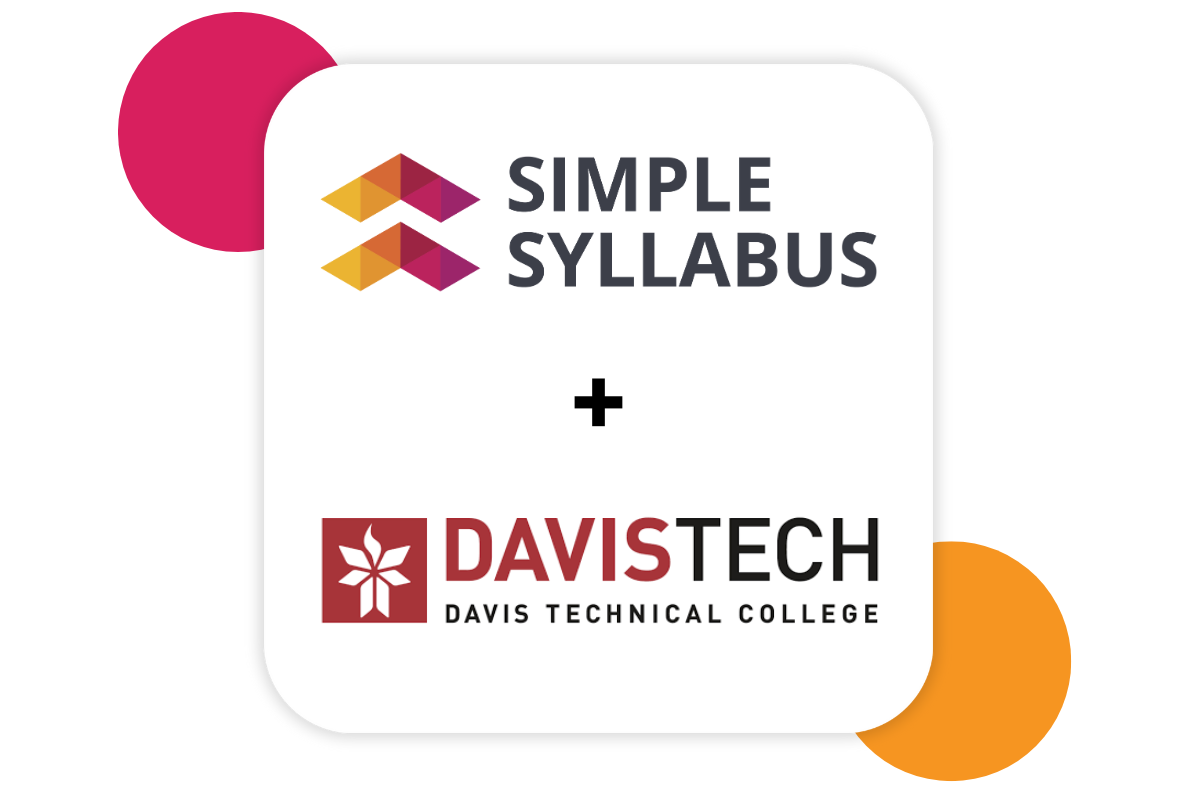 Davis Technical College awards RFP to Simple Syllabus
