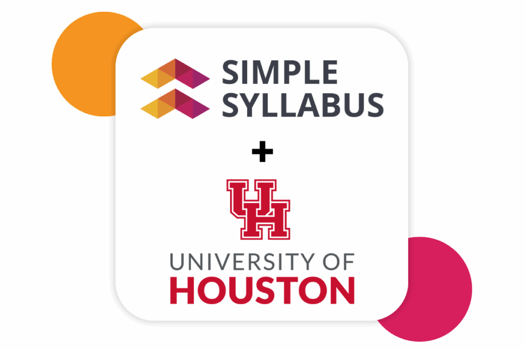 University of Houston awards RFP to Simple Syllabus