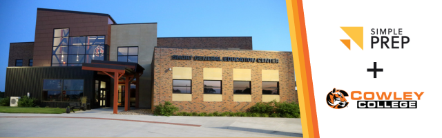 Cowley College and Simple Prep Webinar Banner