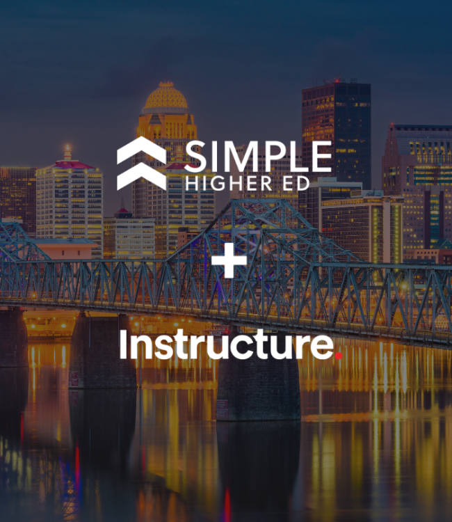 Simple Higher Ed Feature Image - InstructureCon 2026