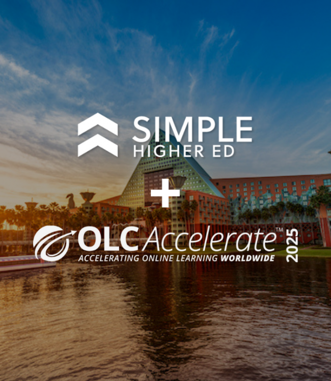 Simple Higher Ed - OLC Accelerate