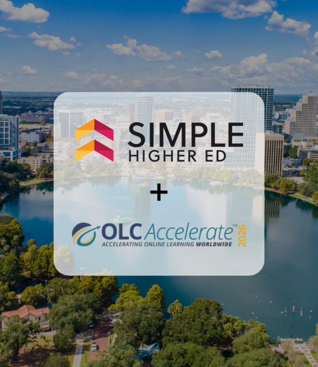 Simple Higher Ed - OLC Accelerate